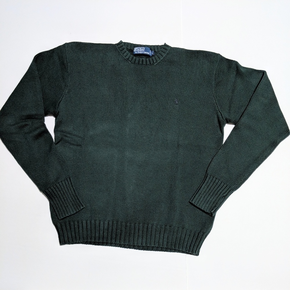 Polo Ralph Lauren Vintage Forest Green Sweater